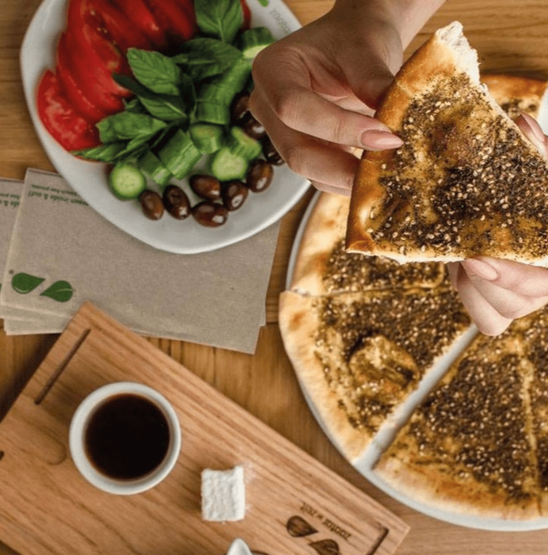 Man'ouché zaatar